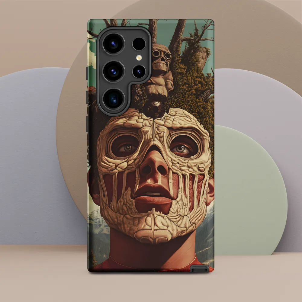Nature's Mask: A Surreal Exploration