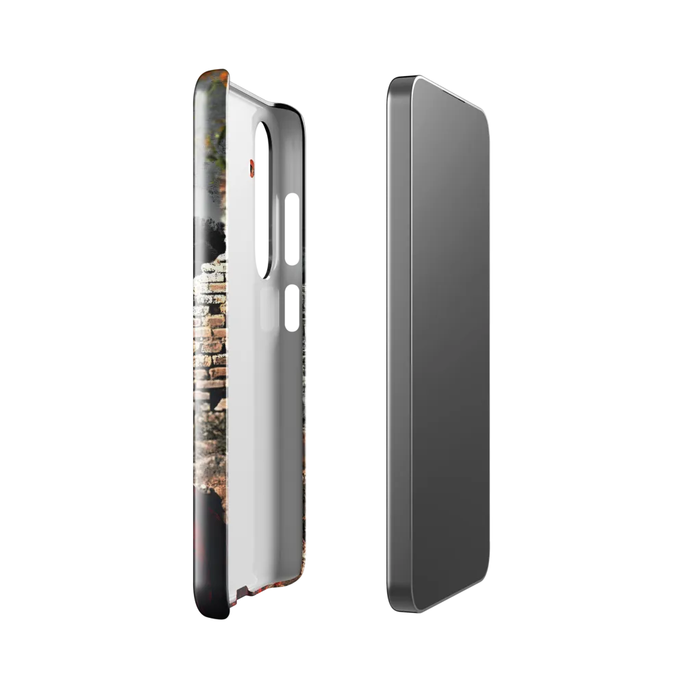 Elegance in Red | Phone Case |  S24 | Snap Case | Glossy