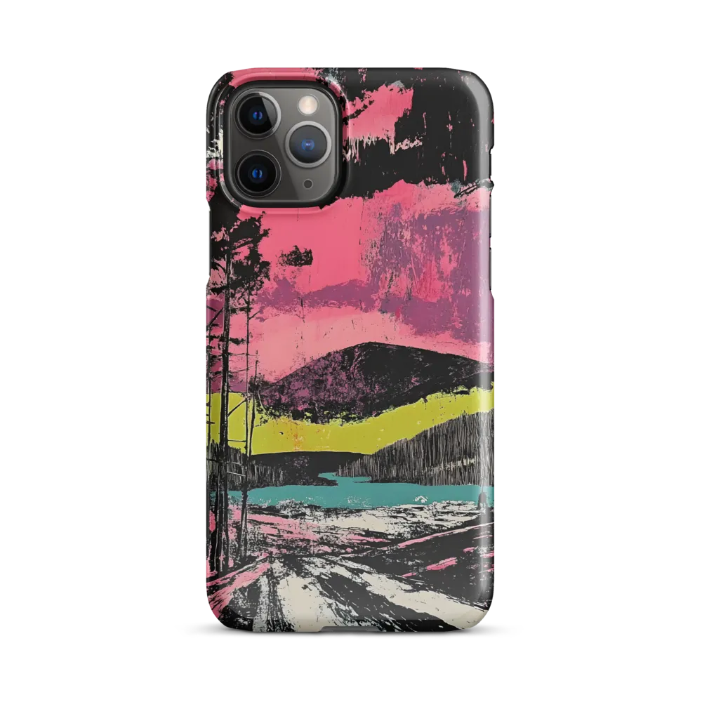 Vibrant Horizons: A Landscape in Contrast