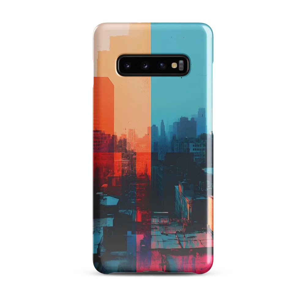 Urban Fusion: A Symphony of Color | Phone Case |  S10 Plus | Snap Case | Glossy