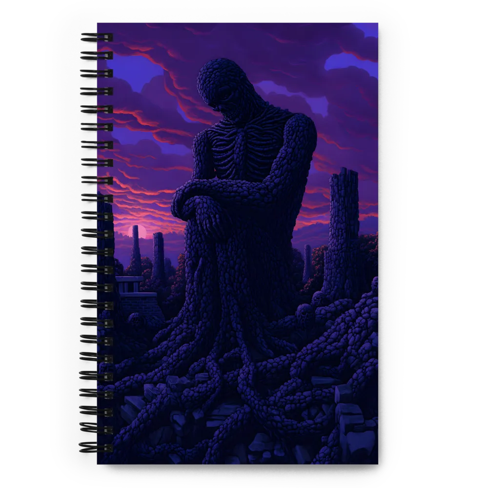 Echoes of a Forgotten Giant | Spiral Notebook