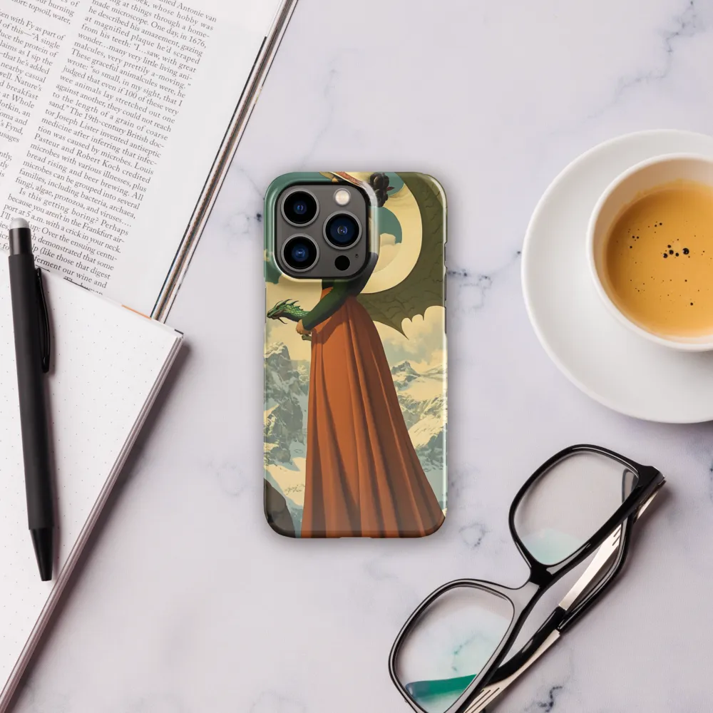 Mystic Harmony: The Dragon Keeper | Phone Case |  13 Pro | Snap Case | Glossy