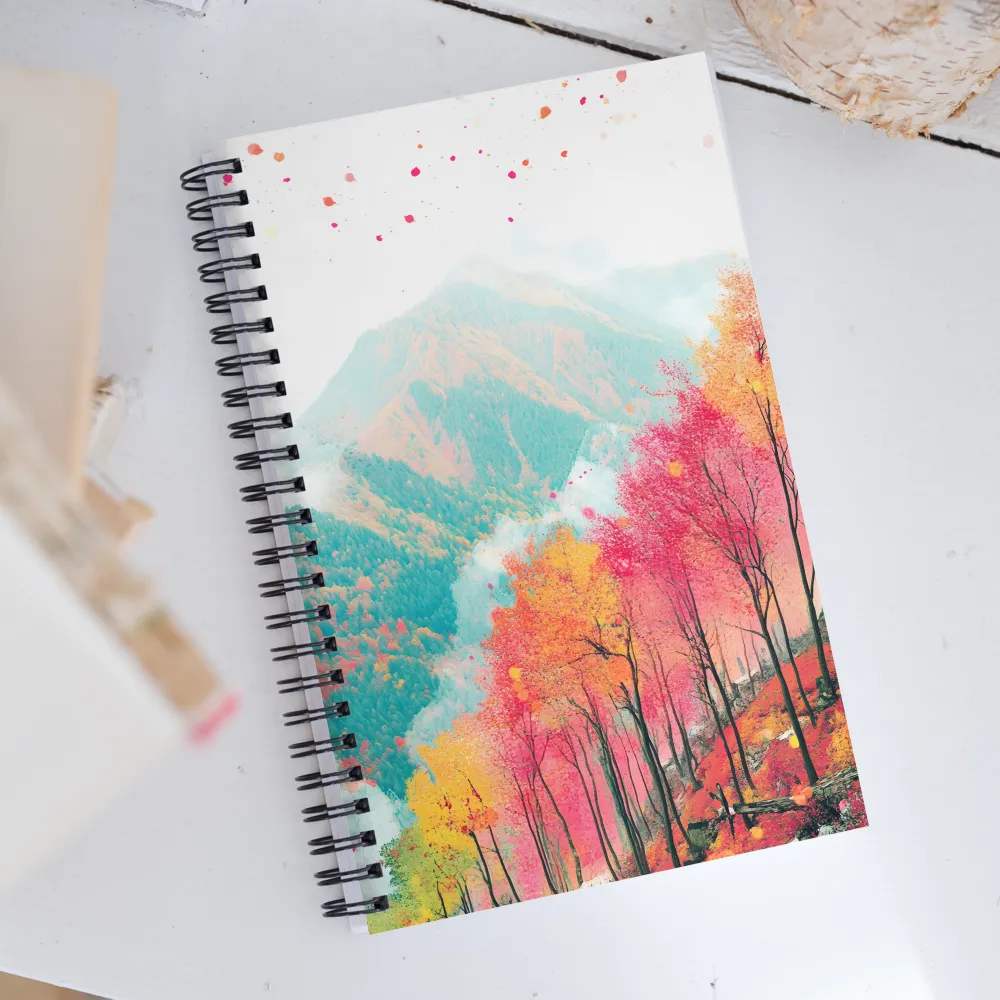 Autumn's Embrace | Spiral Notebook