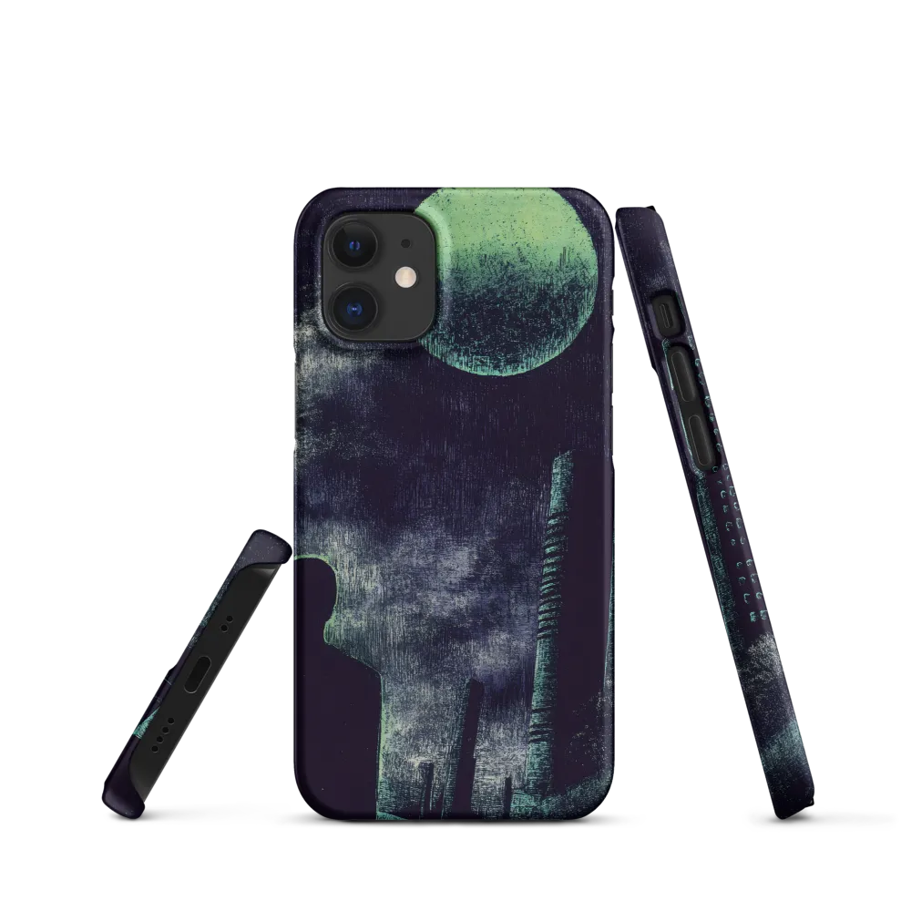 Lunar Solitude | Phone Case |  12 Mini | Snap Case | Matte