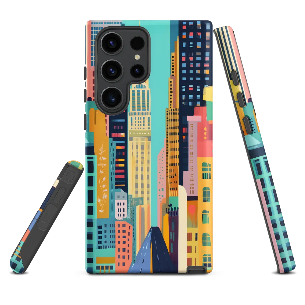 Vibrant Cityscape: A Modern Urban Journey