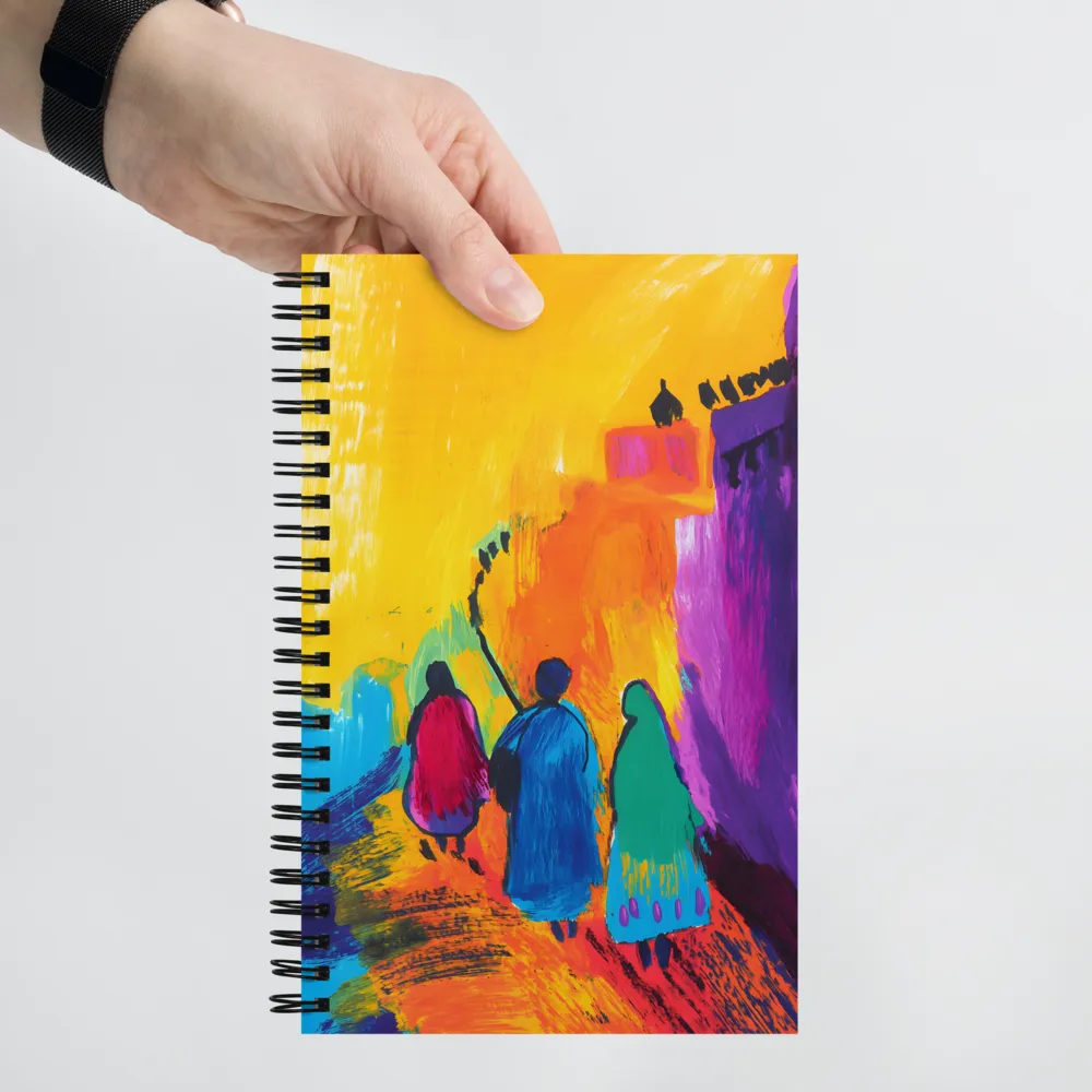 Journey Through Color | Spiral Notebook