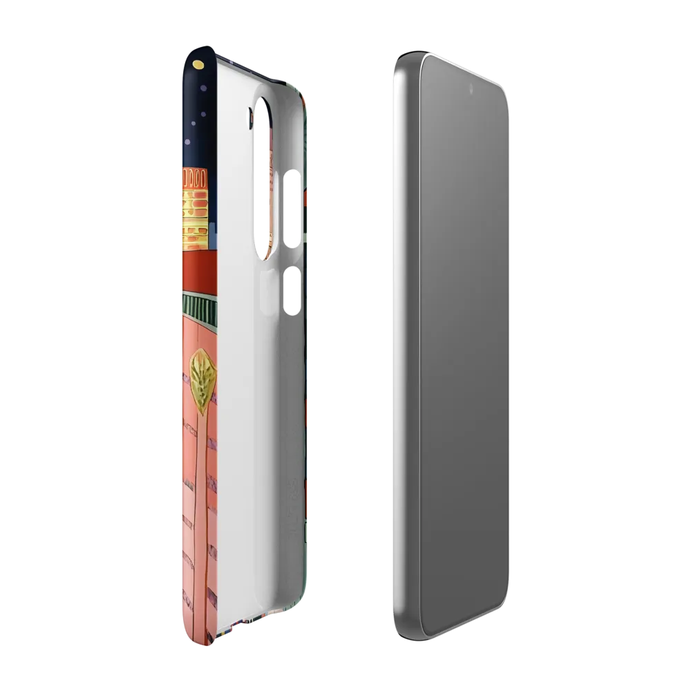 Urban Dreamscape: A Pop Art Night | Phone Case |  S23 Plus | Snap Case | Matte