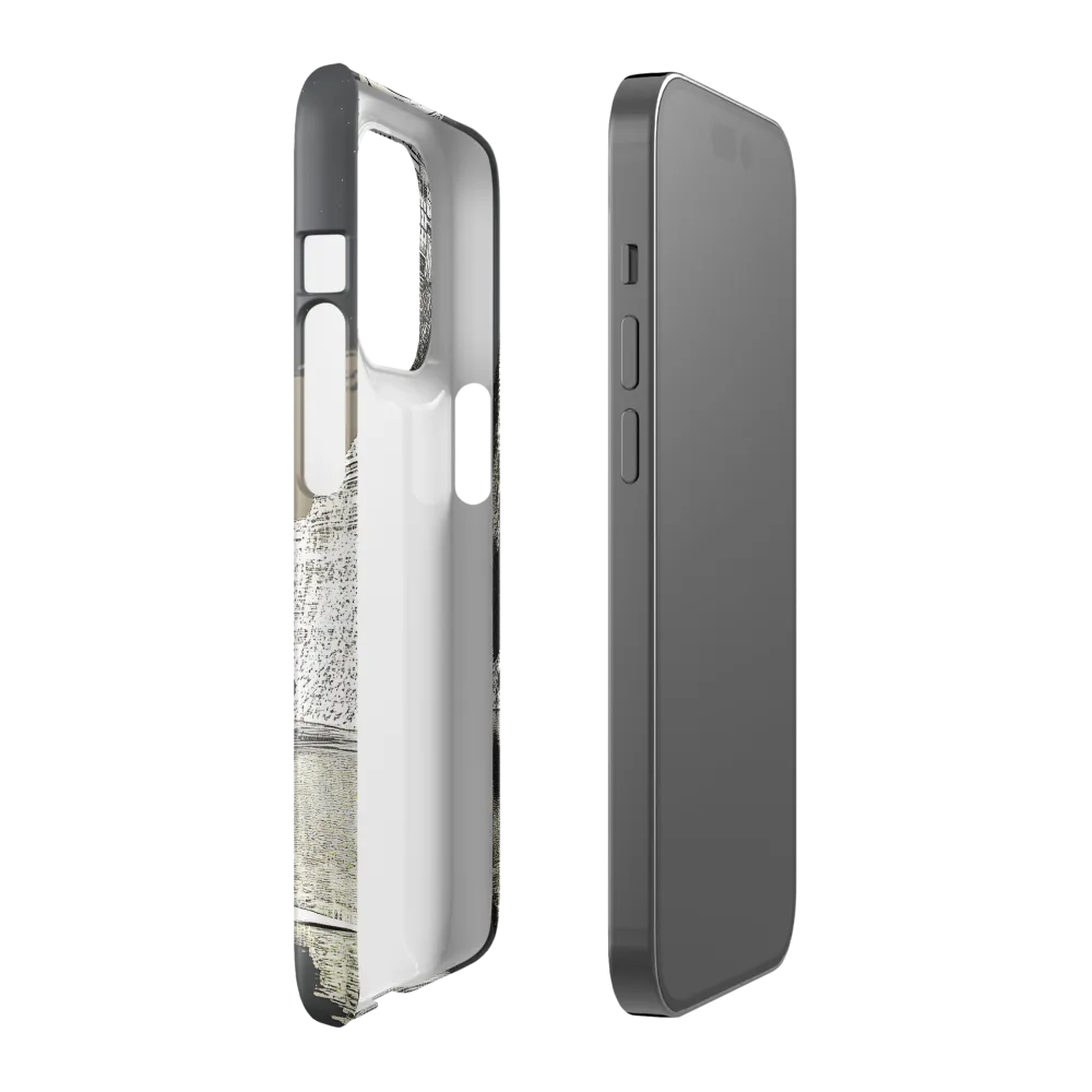 Reflections of a Futuristic Dreamscape | Phone Case |  14 Pro | Snap Case | Glossy