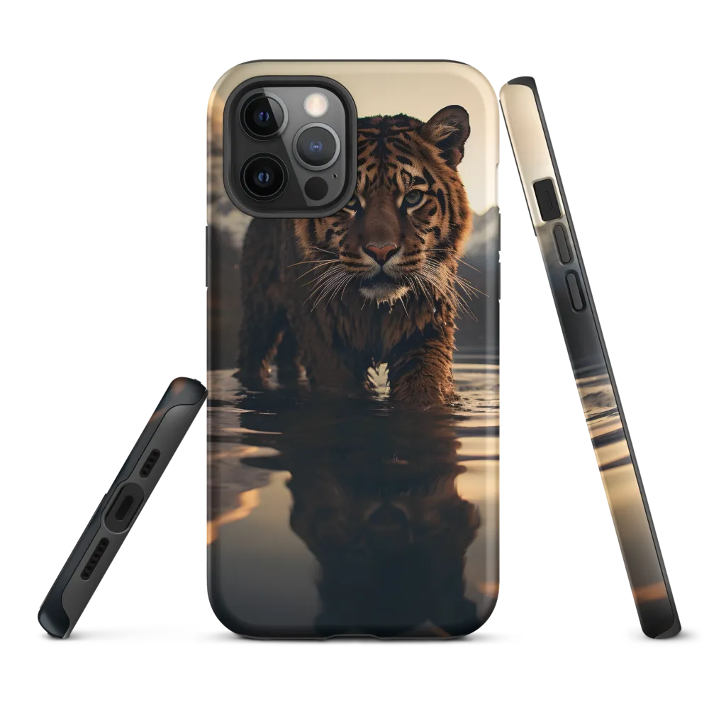 Majestic Reflection: The Tiger's Domain