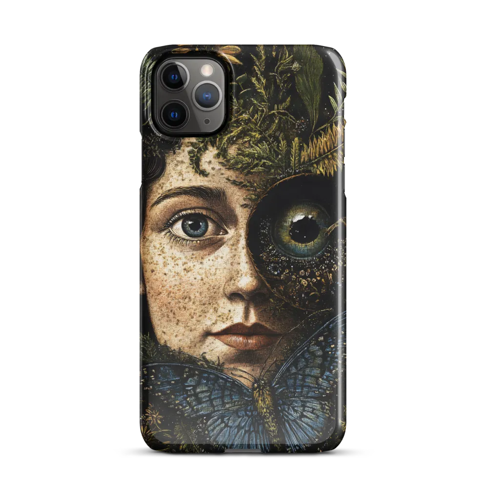 Nature's Embrace: A Surreal Portrait | Phone Case |  11 Pro Max | Snap Case | Glossy