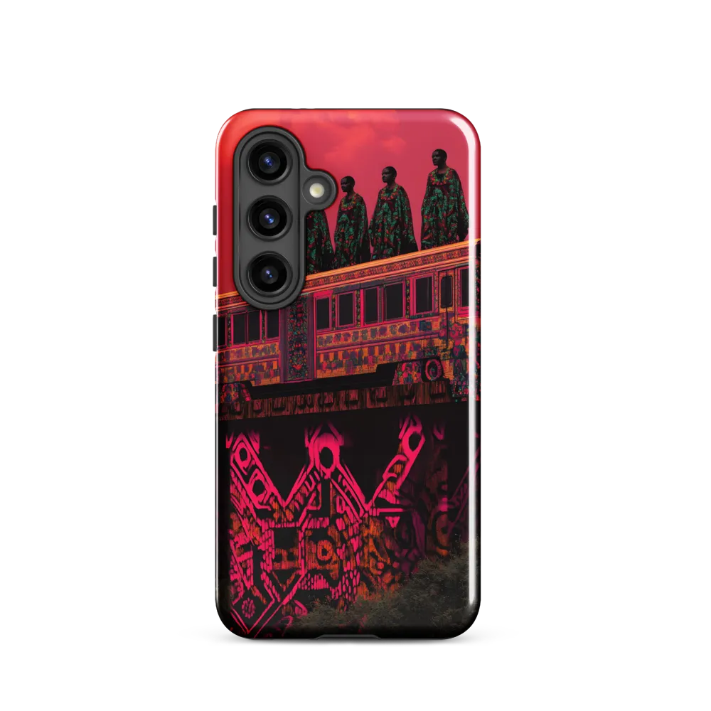 Elevated Dreams: A Surreal Journey | Phone Case |  S24 | Tough Case | Glossy