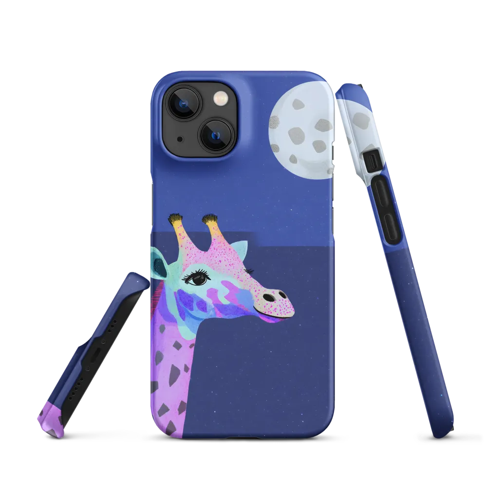 Whimsical Giraffe Under the Stars