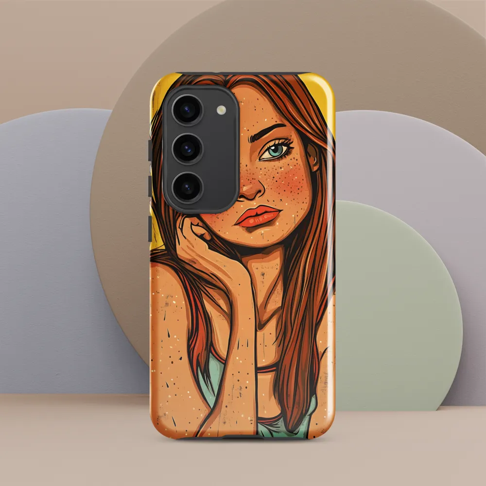 Panel Portrait: Sunlit Freckles