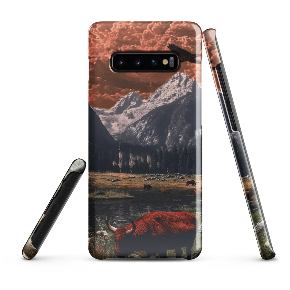 Serenity in Surreal Landscapes | Phone Case |  S10 Plus | Snap Case | Glossy