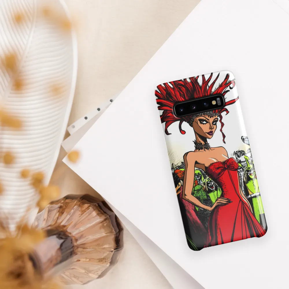 Fiery Elegance: A Fashion Statement