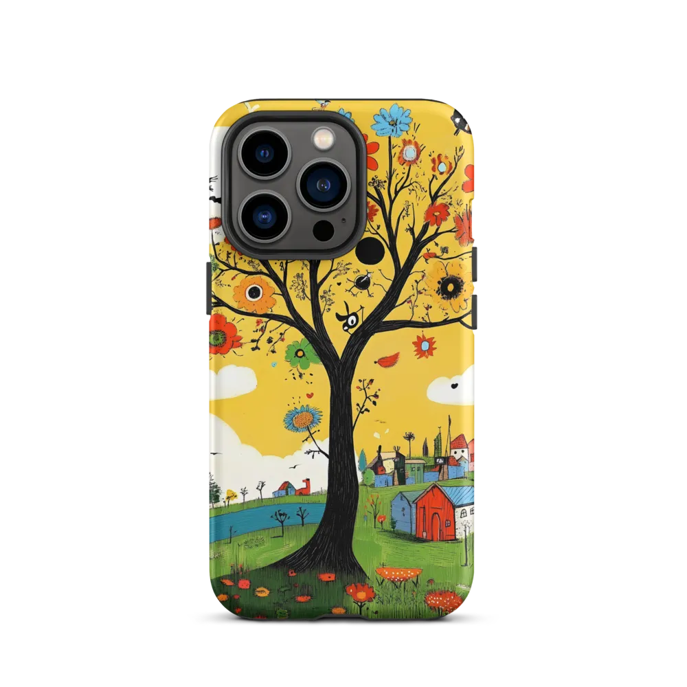 Whimsical Blooms of Life | Phone Case |  13 Pro | Tough Case | Matte