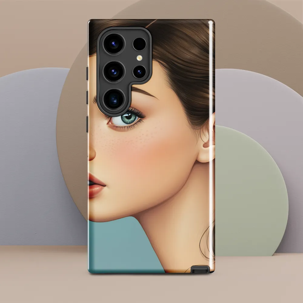 Captivating Gaze: A Modern Portrait
