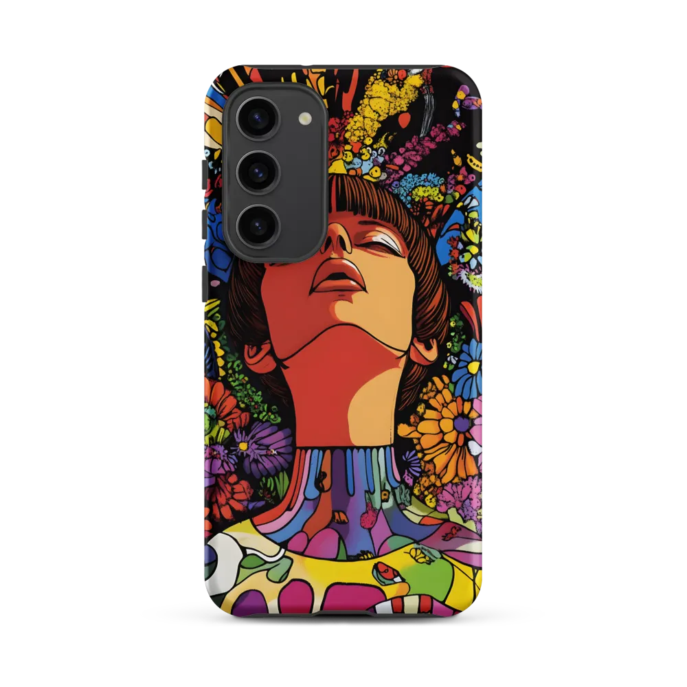 Vibrant Ecstasy: A Psychedelic Portrait