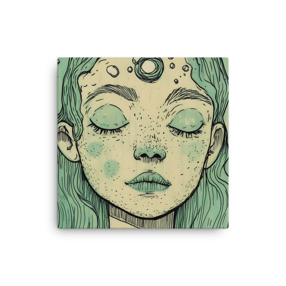 Beneath the Surface | Thin Canvas | 12″×12″