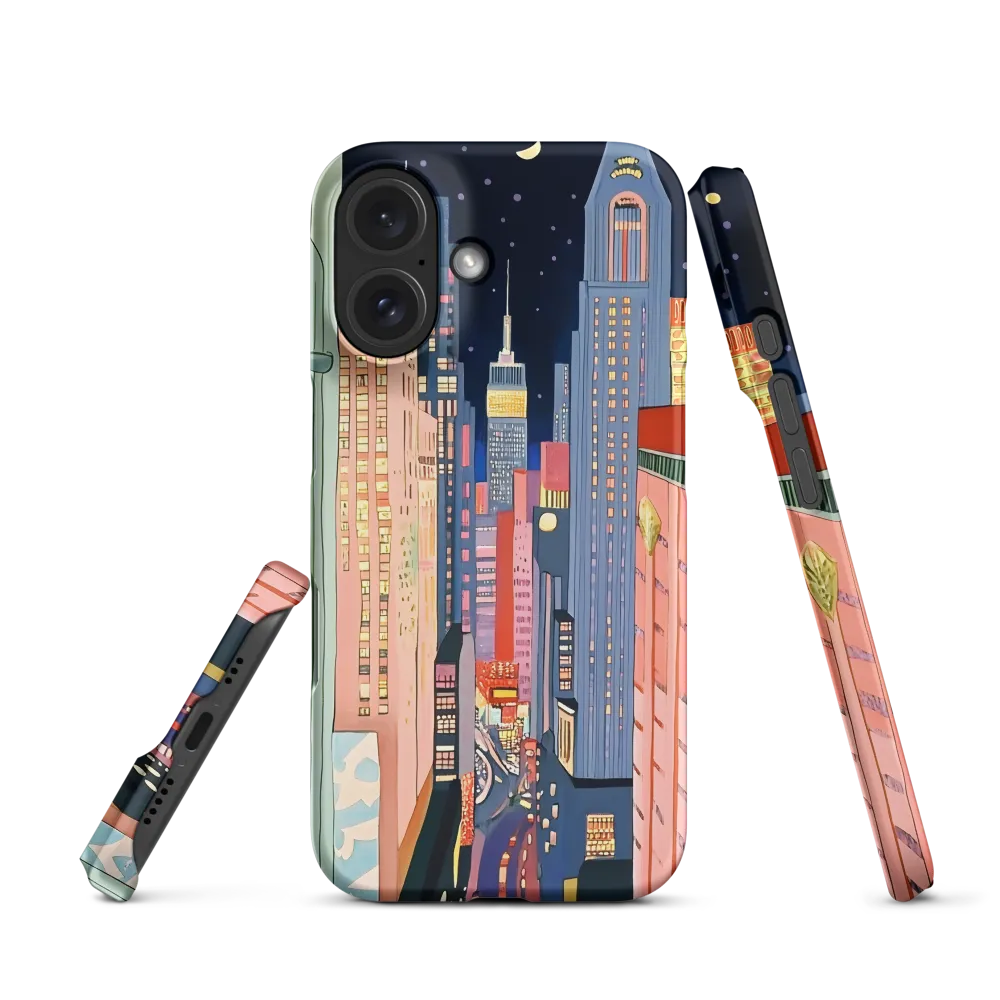 Urban Dreamscape: A Pop Art Night | Phone Case |  16 | Snap Case | Matte