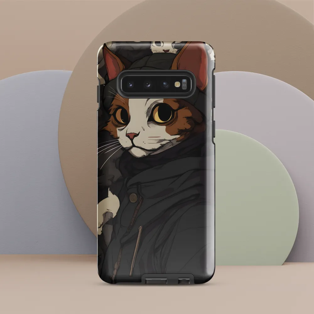 Whimsical Cat Portrait