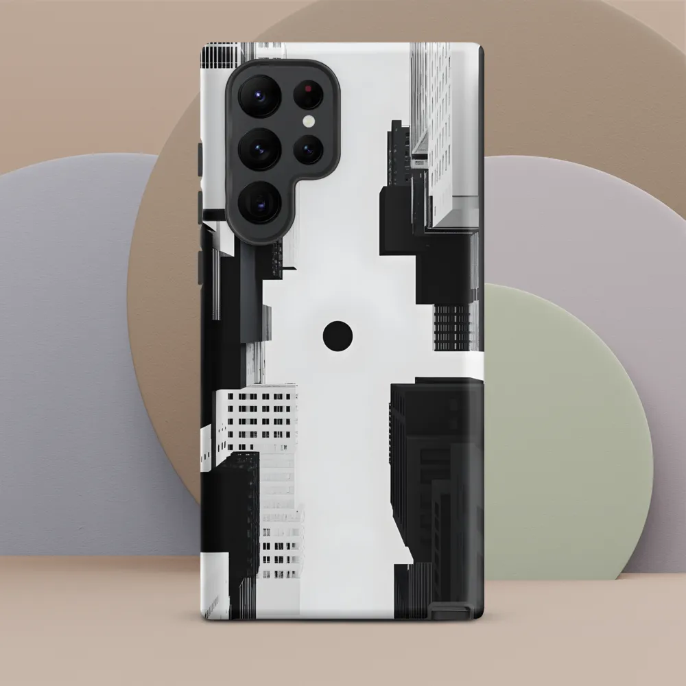 Urban Void: A Minimalist Exploration | Phone Case |  S22 Ultra | Tough Case | Matte