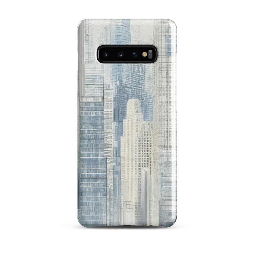 Urban Serenity: A Modern Cityscape | Phone Case |  S10 Plus | Snap Case | Glossy