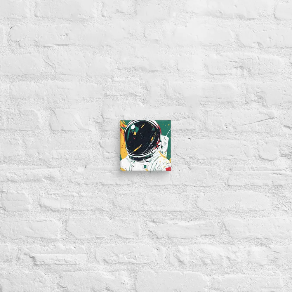 Galactic Explorer: A Modern Odyssey | Canvas | 6″×6″