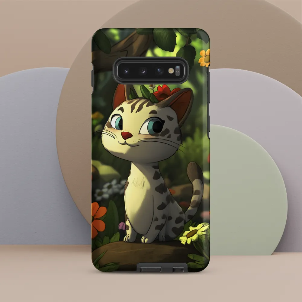 Whimsical Forest Cat