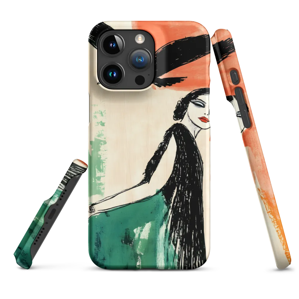 Elegance in Flight | Phone Case |  15 Pro Max | Snap Case | Matte