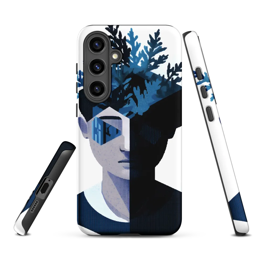 Nature's Reflection in a Surreal Portrait