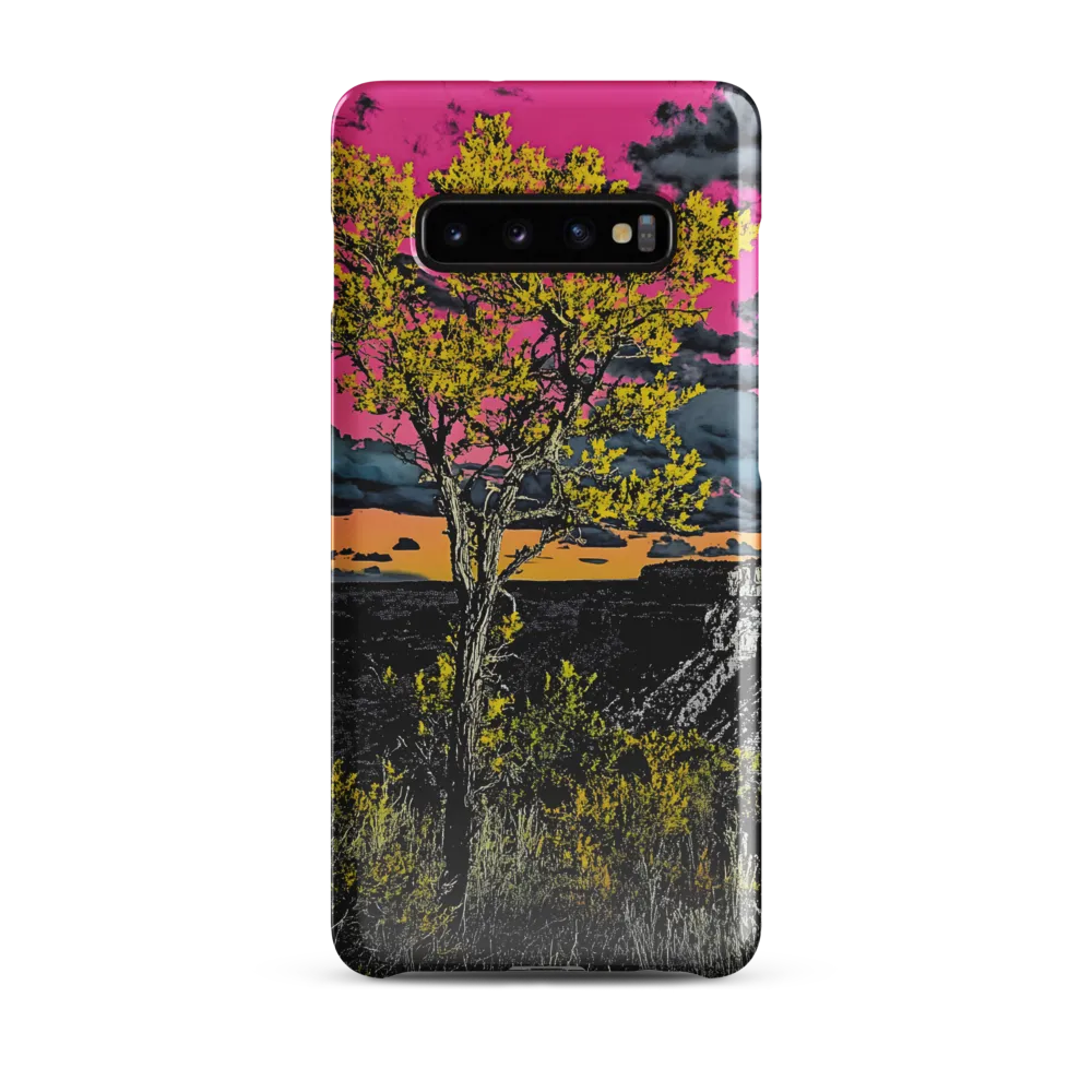 Ethereal Tree in a Surreal Landscape | Phone Case |  S10 Plus | Snap Case | Glossy