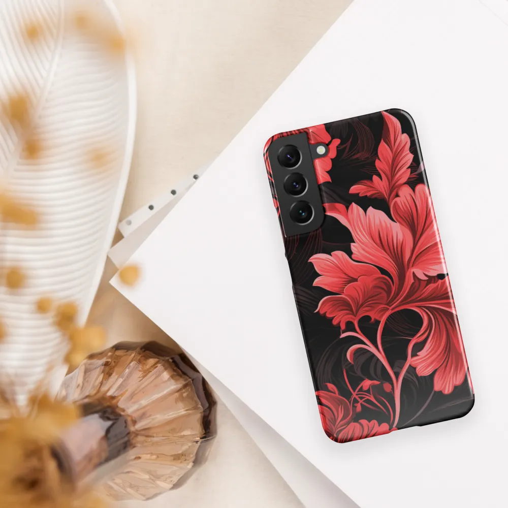Tropical Elegance in Red