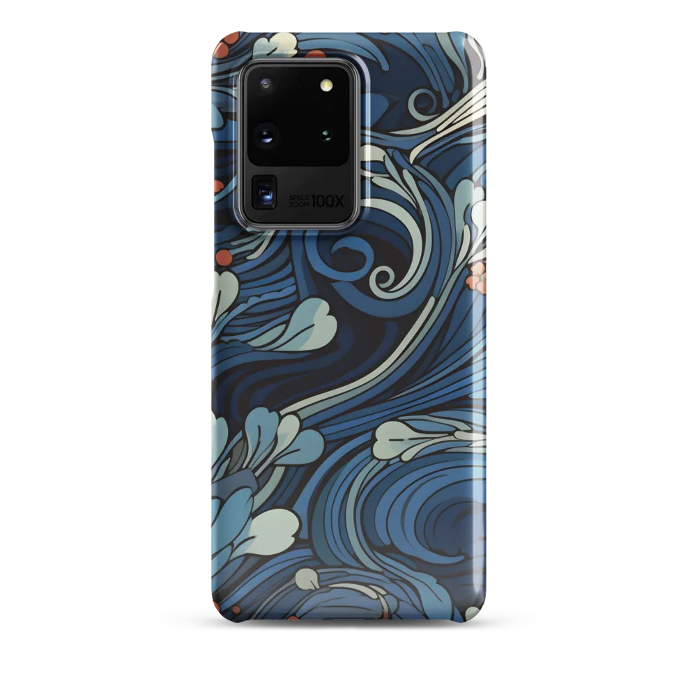 Nature's Elegance: An Oceanic Tapestry | Phone Case |  S20 Ultra | Snap Case | Glossy