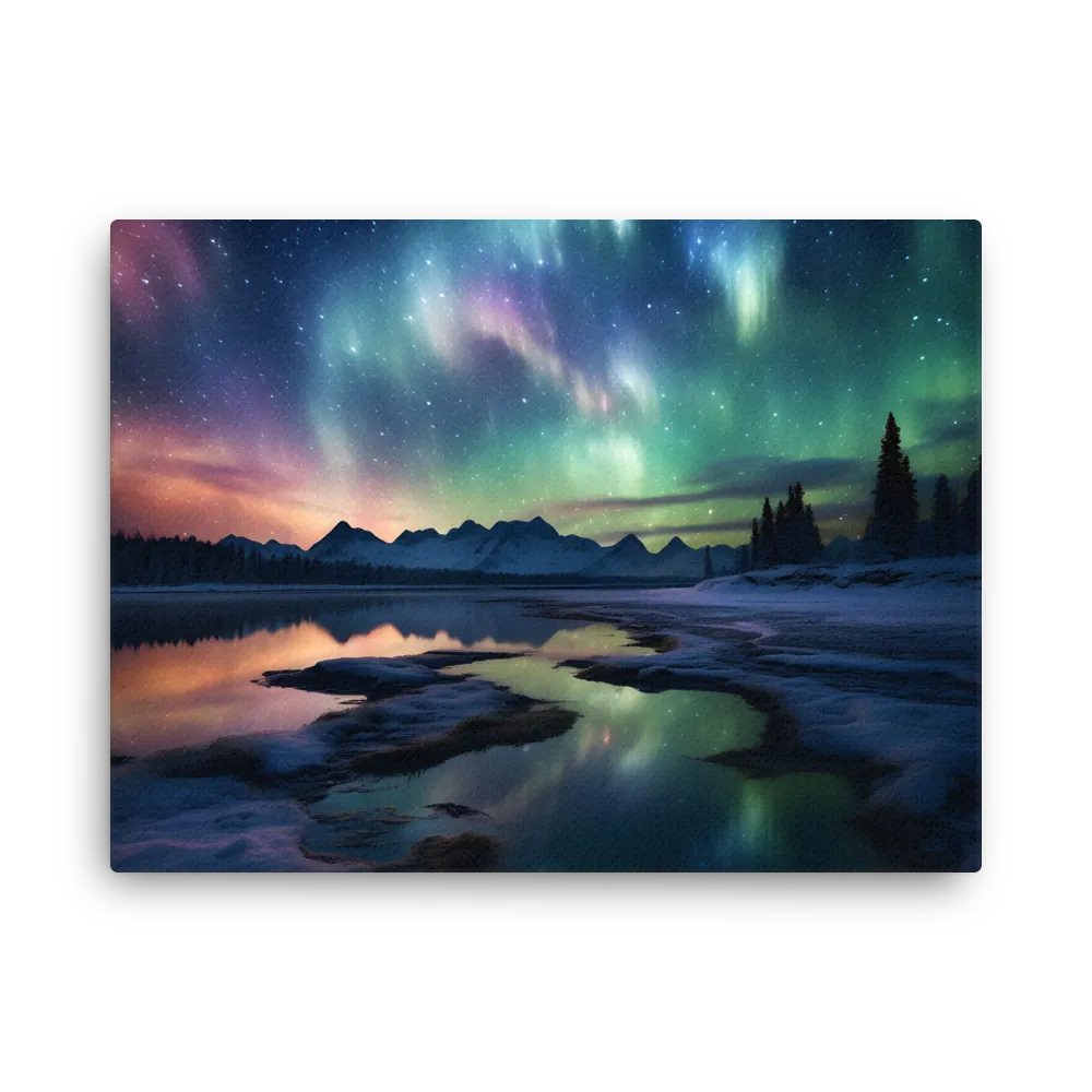Ethereal Aurora: A Night Under the Stars