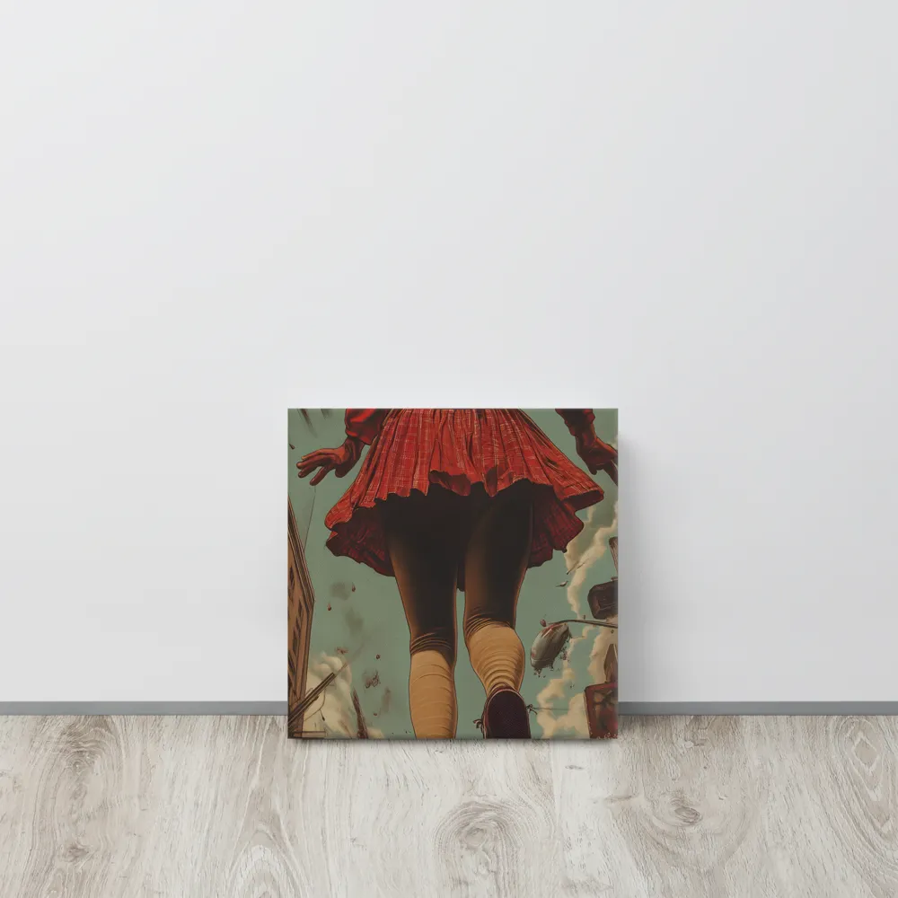Flight of the Urban Dreamer | Canvas | 12″×12″