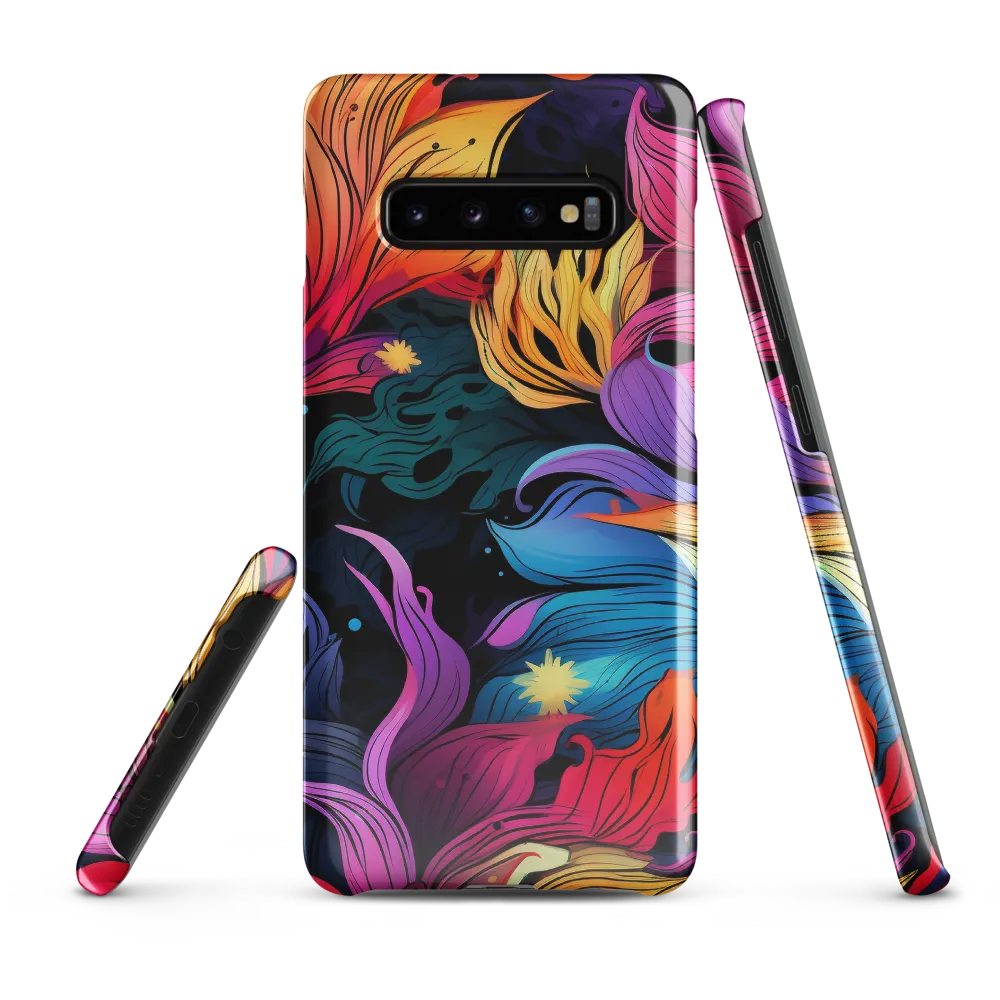 Floral Symphony | Phone Case |  S10 Plus | Snap Case | Glossy