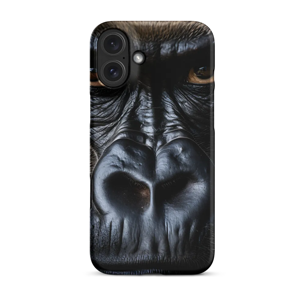 Gaze of the Wild: A Gorilla's Portrait