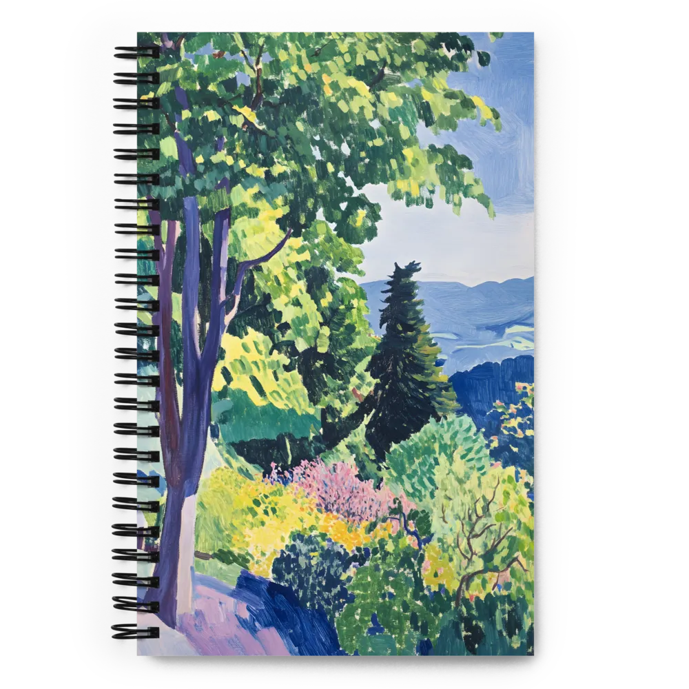 Tranquil Oasis in Nature | Spiral Notebook