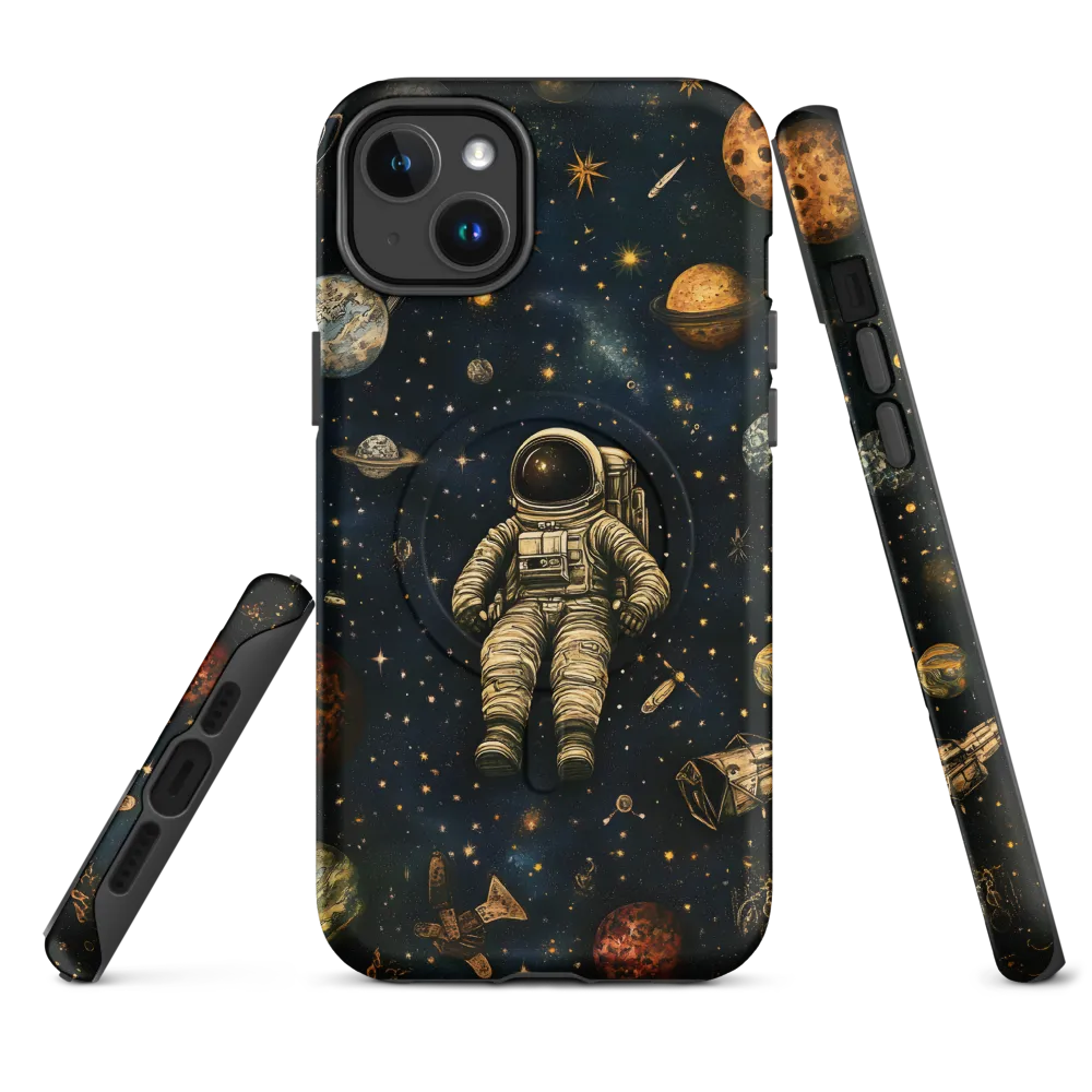 Cosmic Voyage: An Astronaut's Solitude