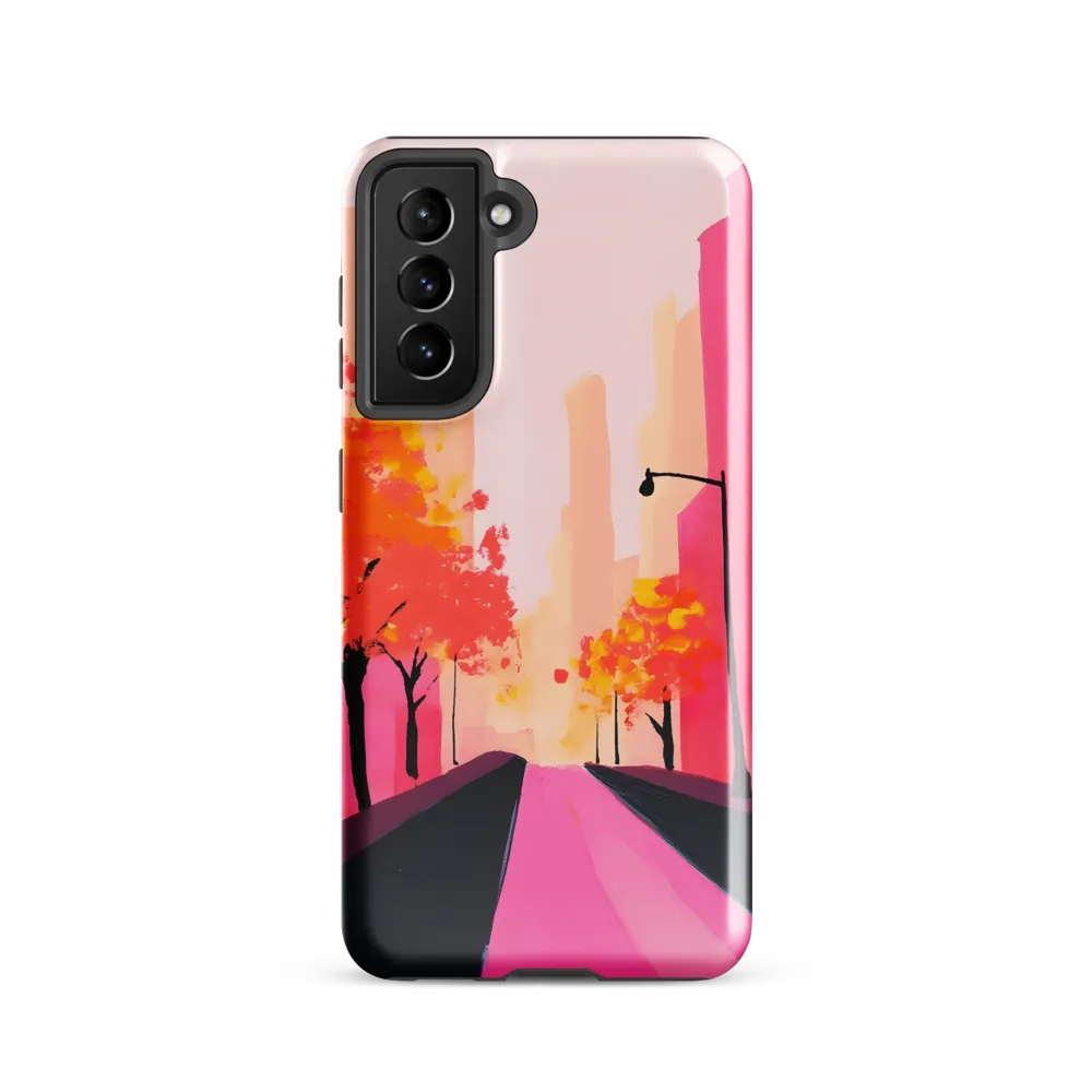 Autumn Serenity in the City | Phone Case |  S21 | Tough Case | Glossy