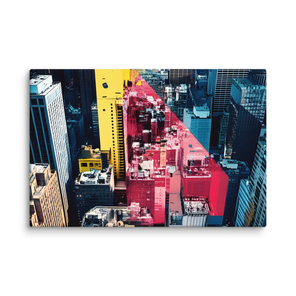 Dynamic Urban Symphony | Canvas | 12″×18″