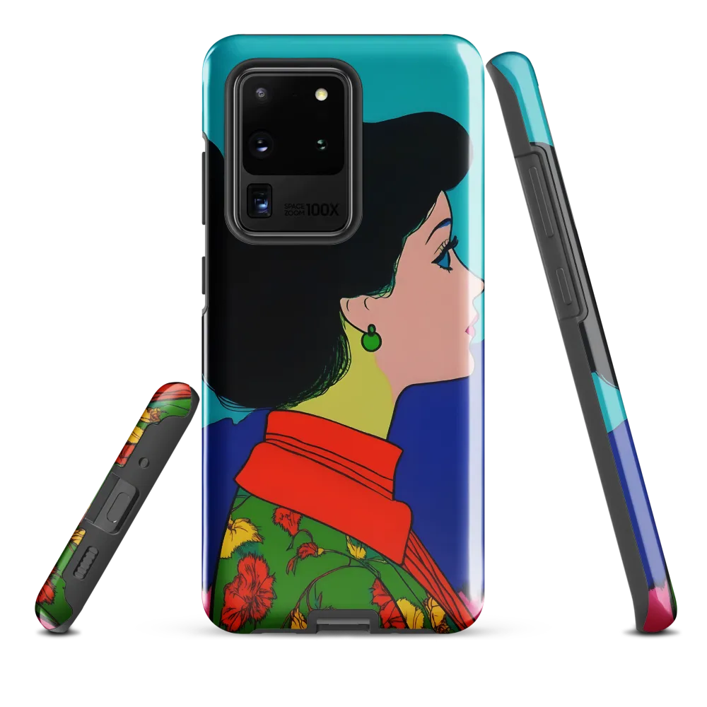 Whispers of Color: A Pop Art Portrait
