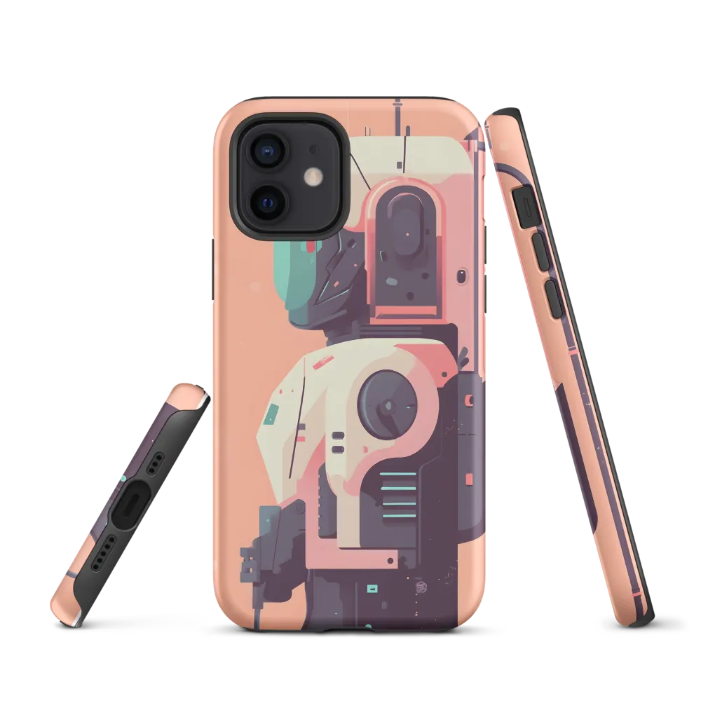 Futuristic Astronaut Bot | Phone Case |  12 | Tough Case | Matte