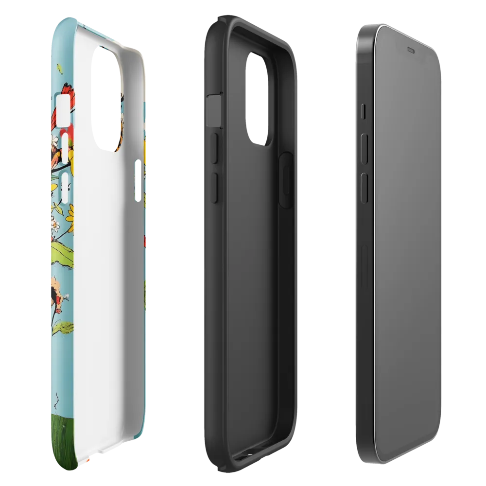 Whimsical Bloom | Phone Case |  12 Pro Max | Tough Case | Glossy