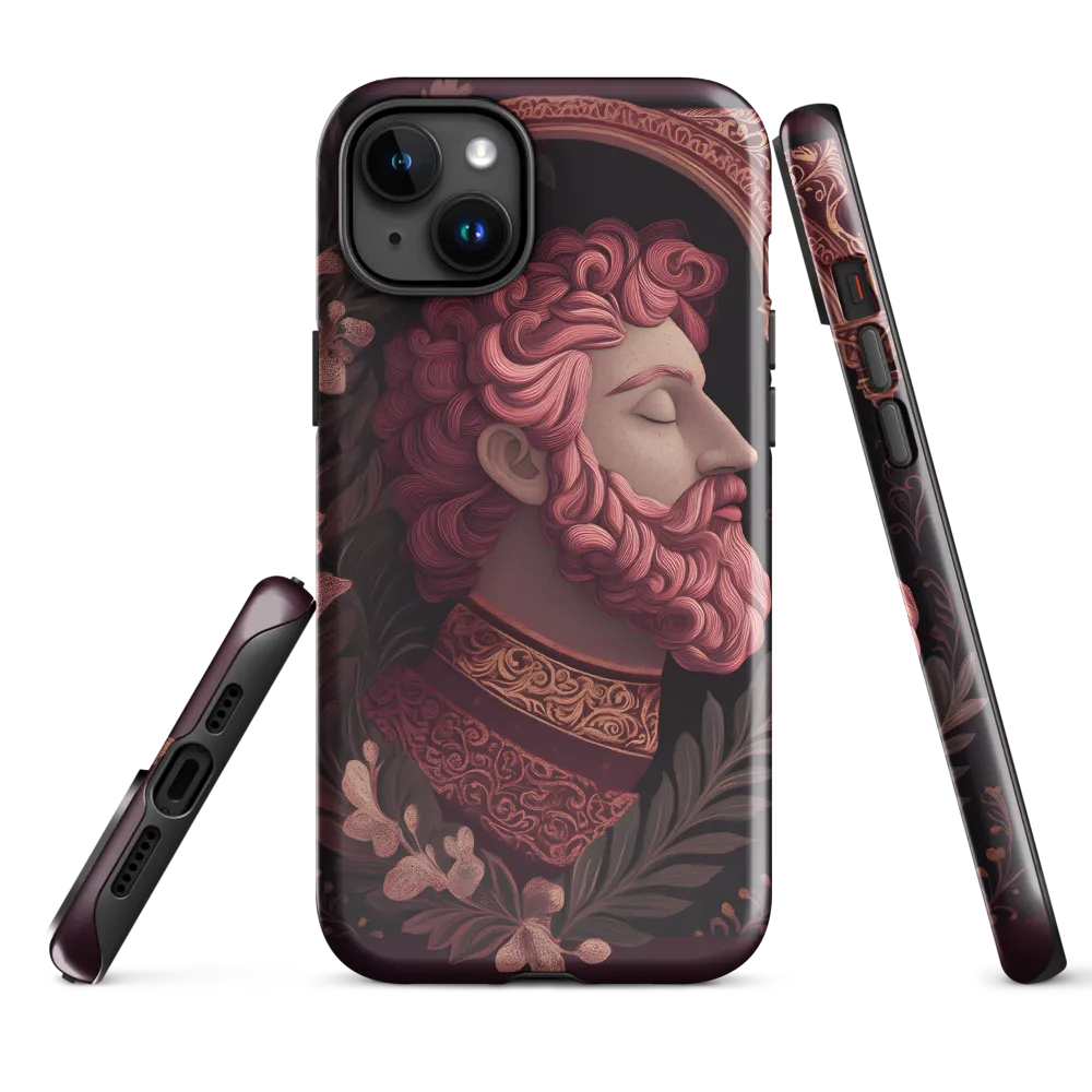 Ethereal Elegance: A Floral Representation | Phone Case |  15 Plus | Tough Case | Glossy