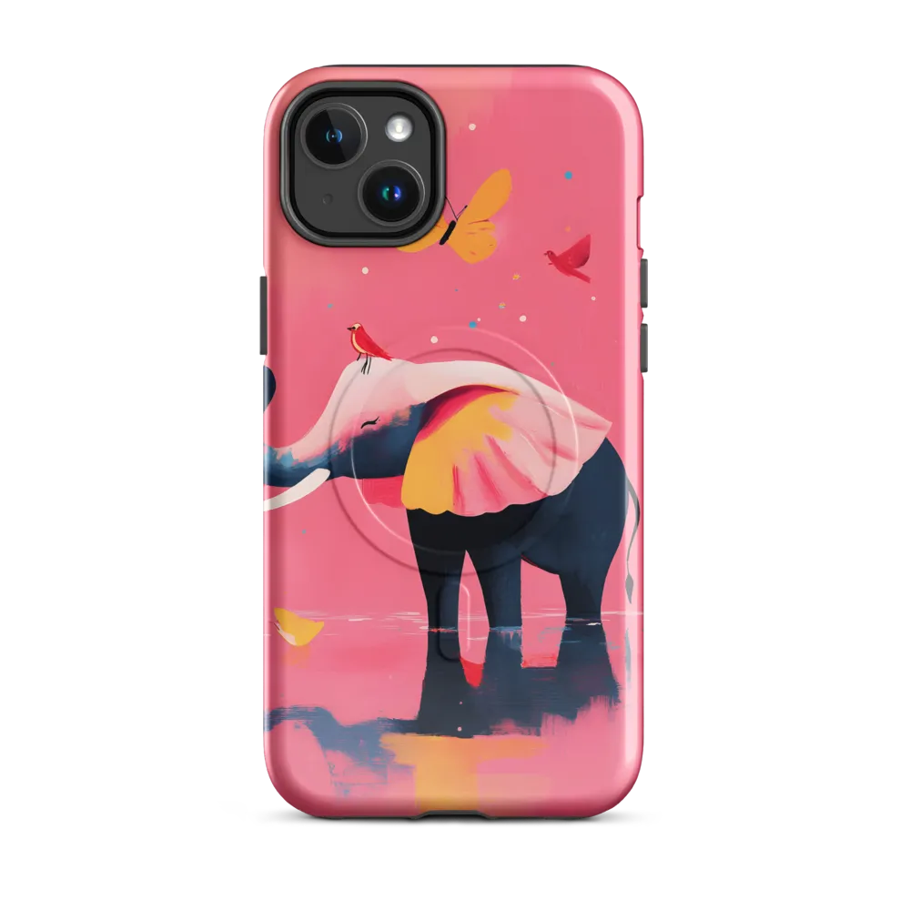 Whimsical Serenity: The Playful Elephant