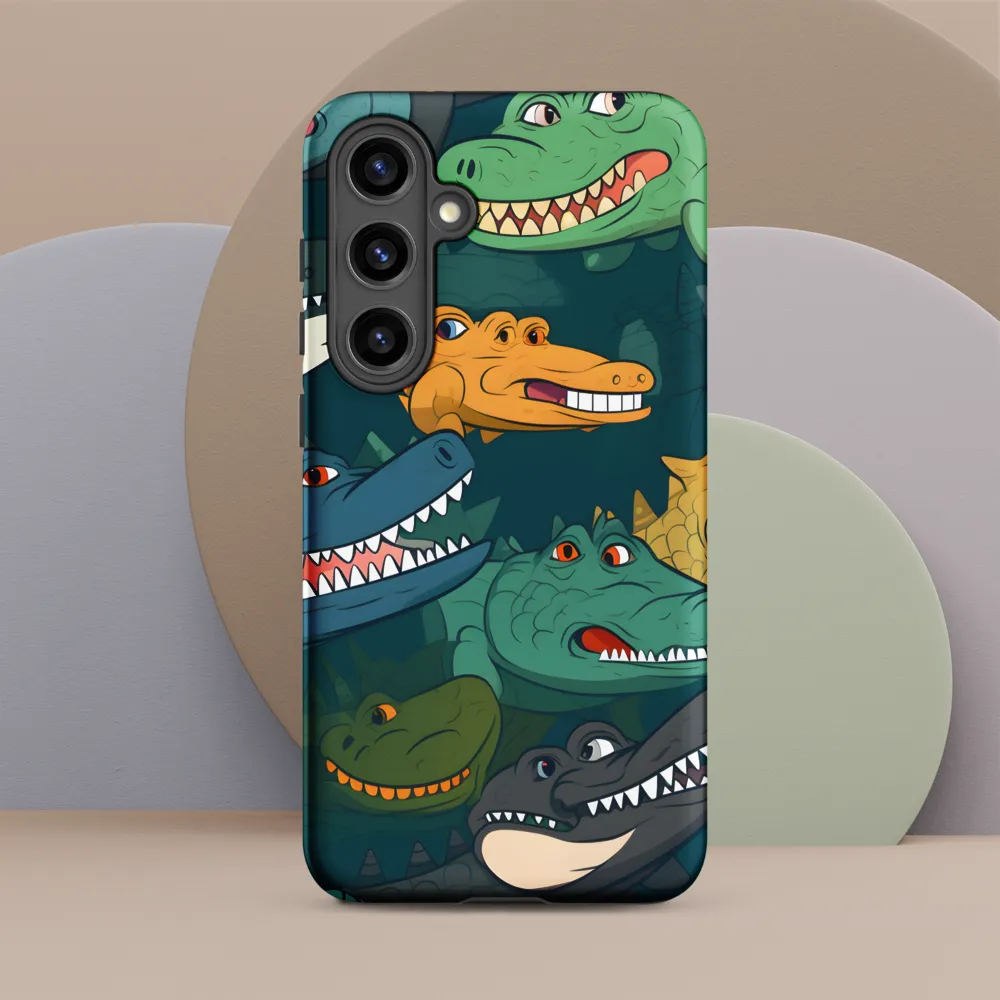 Cheerful Crocodilian Parade