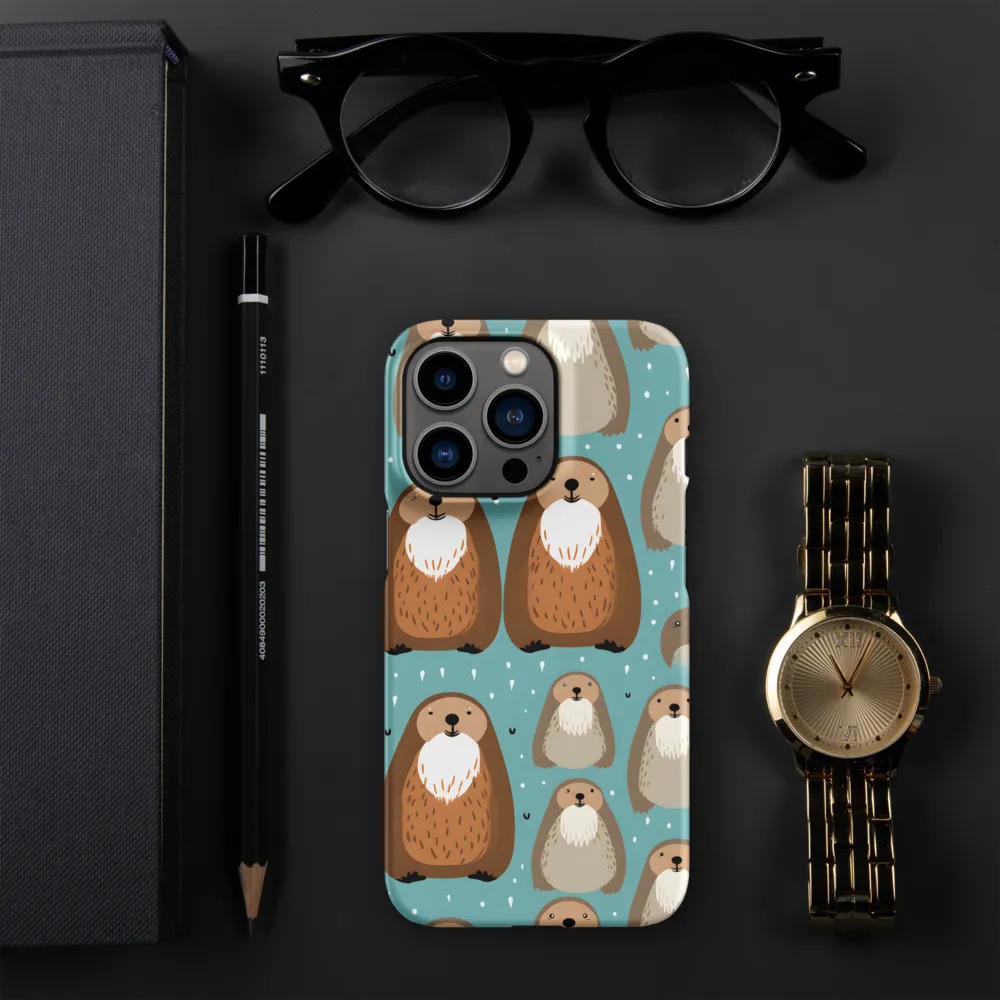 Whimsical Otter Pattern