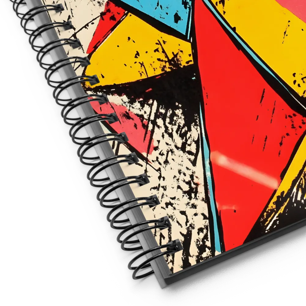 Dancing Triangles in Technicolor | Spiral Notebook